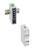 4 10/100/1000M RJ45 ports + 1 1000M FX DIN Rail Ethernet switch