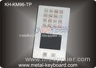 High reliability Kiosk Digital Panel Mount Keyboard Stainless Steel water resistant
