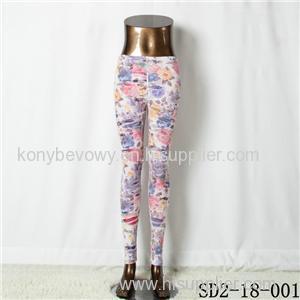 SD2-18-001 Fashion Knitting Open Smile Casual Legging