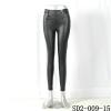 SD2-9-015 High-elastic Slim Fashion Light Yogon Fastener Sexy PU Leggings