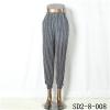 SD2-8-008 Latest Popular Knit Fashion Elastic Strip Loose Pants