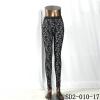 SD2-10-017 Fashion Popular Knit Jacquard High-waist Flower Leggings