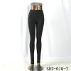 SD2-10-007 Latest Fashion Knit Jacquard High-waist Black Slim Leggings