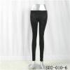 SD2-10-006 Latest Fashion Knit Jacquard Low-waist Black Slim Leggings