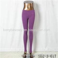 SD2-3-017 Latest Popular Pure Cotton Knit Low-waist All-match Leggings