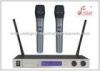 Dual Receiver UHF Wireless MIC FM Microphone Audio PA Systems >100dB S/N Ratio