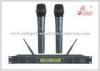 50M Received Audio PA Systems Black FM Hanheld UHF Wireless Microphone