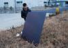 MC4 Black Amorphous Silicon Thin Film PV Solar Panels Anti - Strain