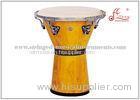 Two ply white toon wood Percussion Musical Instruments Djembe Drums ISO9001 / CQM