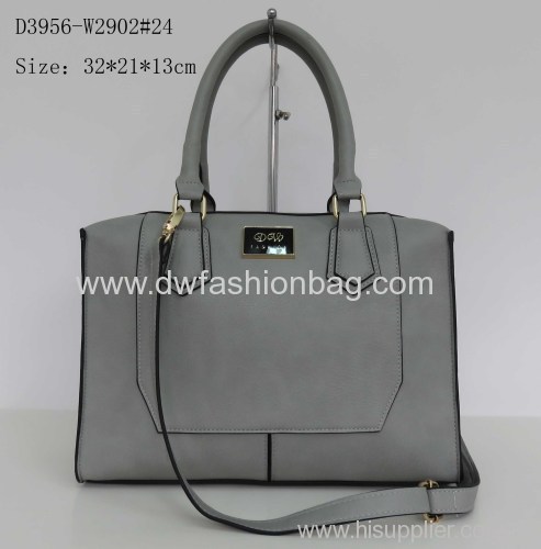 Fashion PU handbag/lady bag/Zipper tote bag