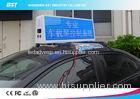 RGB Video Taxi Top Led Display Advertising Light Box With 4g / Wifi Control