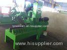 Waste Tire Cutting Machines Rubber Blocks Strips By Two Pcs Blades