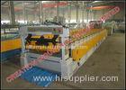 Trapezoid Shape Steel / Aluminium Roof Panel Roll Forming Machine 1200 meters / hour