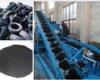 Vehicle Tyre Rubber Granulator Machines Recycled PLC Control System