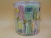 Fruity Foot Shaped Lollipops Sugar Hard Candy Carb Free Green / Red / Yellow