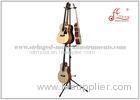 Multiple Guitar Adjustable Music Stand For 6 Acoustic / Classical Guitar 28cm - 76cm Height