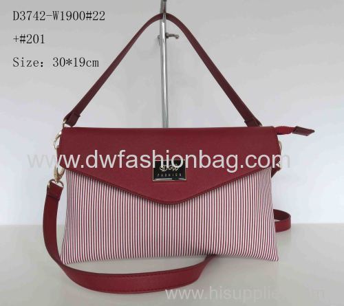 Fashion magnetic clasp handbag/PU shoulder bag/Lady handbag