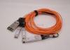 QSFP 40G AOC Breakout Fiber Optica Cable