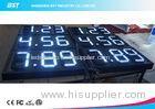 White 8 Inch 7 Segment Led Display Gas Station Price Signs For Retail