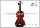 Reddish / Matt Brown Color Musical Instruments Violin For Beginners / Student 1/16 - 4/4 Size