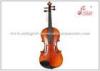 Antique Advanced Student Violin With Golden Brown Oil Varnish Wood Material