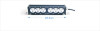 60W Light Bar single Row 4x4 aurora 60W truck light bar