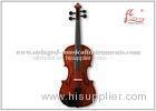 Moderate Natural Flamed Musical Instruments Violin With Spruce Face Material