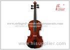 Moderate Natural Flamed Musical Instruments Violin With Spruce Face Material