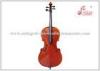 Student Advanced Musical Instrument Cello With New Varnish Ebony Spruce Top Material