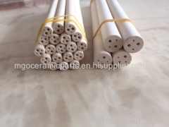 yellow four holes Magnesium oxide tube