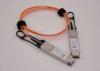 4x10G 40G AOC Four Channel QSFP-3M-OM2 Fiber Cable For Transmission