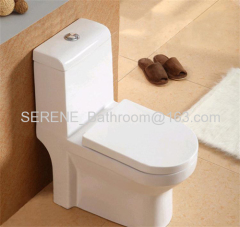 Project style Ceramic White Color One Piece Toilet