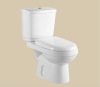 Modern Design Popular Style Sanitary Ware Ceramic White Color Two Piece Toilet