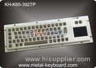 Dustproof Industrial Computer Keyboard Metal with touchpad and mouse keys