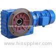 K Series Helical Bevel Gear Motor Right Angle Gearbox For Conveyor Belt / Cylinder Roller