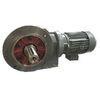 Flange Mounted Helical Bevel Gear Reducer Motor With Solid / Hollow Shaft