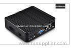 CPU Internal HTPC Thin Client Hardware Barebone Mini PC With Fanless