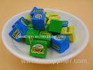 Large Sugar Cubes / Cube Shaped Candy Crispy Feeling Green Snack Foods