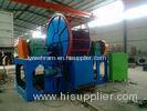 Carbon Steel Double Power Scrap Tire Recycling Machine For Waste Rubber