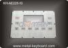 Custom Stainless steel Panel mount Keypad Kiosk with 10 Keys for harsh environment