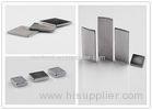 Custom Sized Block Neodymium Permanent Magnets With Ni Coated Silver Bright