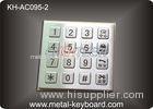16 Button Smart Door System Stainless Steel Keypad 4 X 4 Weatherproof