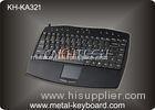 Kiosk Keyboard / Plastic Compact Keyboard with touchpad In US English Layout