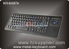Compact Win10 Industrial Plastic Computer Keyboard with Mini Trackball