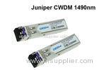 Dual LC Connector SFP Fiber Module 1490nm Wavelength Juniper Transceivers