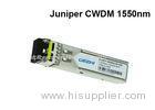 1000BASE-ZX Juniper SFP Modules 1550nm Wavelength Ethernet Optical Transceiver