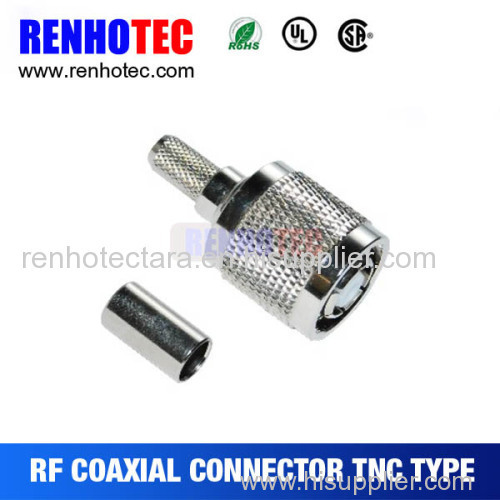 crimping male tnc type connector