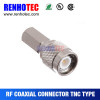 twist-on male tnc rf connector