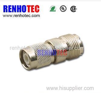 made in china straight TNC Male to Mini UHF Female Adapter