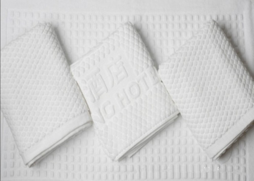 100% cotton towels for hotel bathroom floor